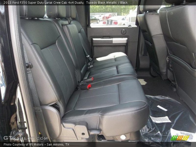 Tuxedo Black Metallic / Black 2013 Ford F350 Super Duty Lariat Crew Cab 4x4 Dually