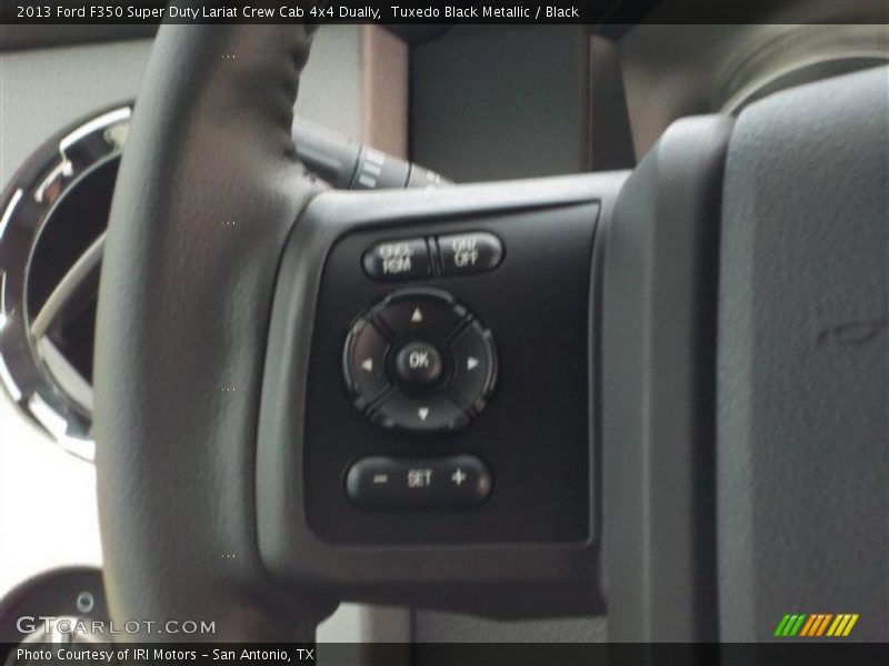 Tuxedo Black Metallic / Black 2013 Ford F350 Super Duty Lariat Crew Cab 4x4 Dually