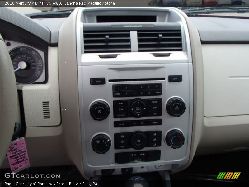 Sangria Red Metallic / Stone 2010 Mercury Mariner V6 4WD