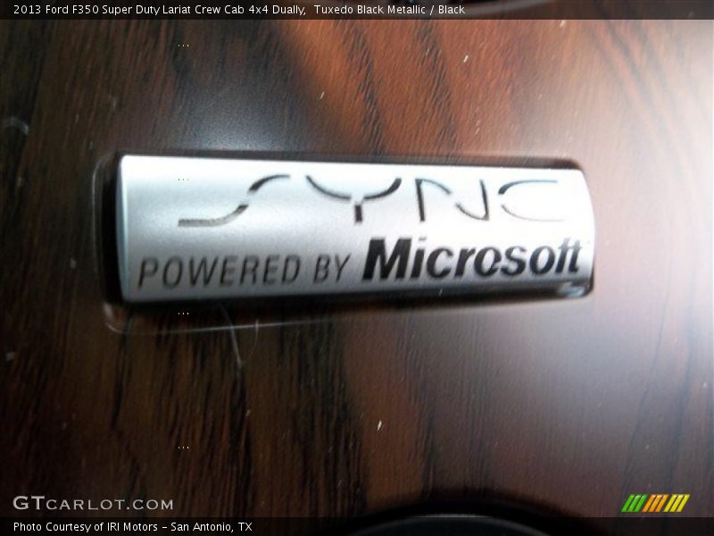 Tuxedo Black Metallic / Black 2013 Ford F350 Super Duty Lariat Crew Cab 4x4 Dually
