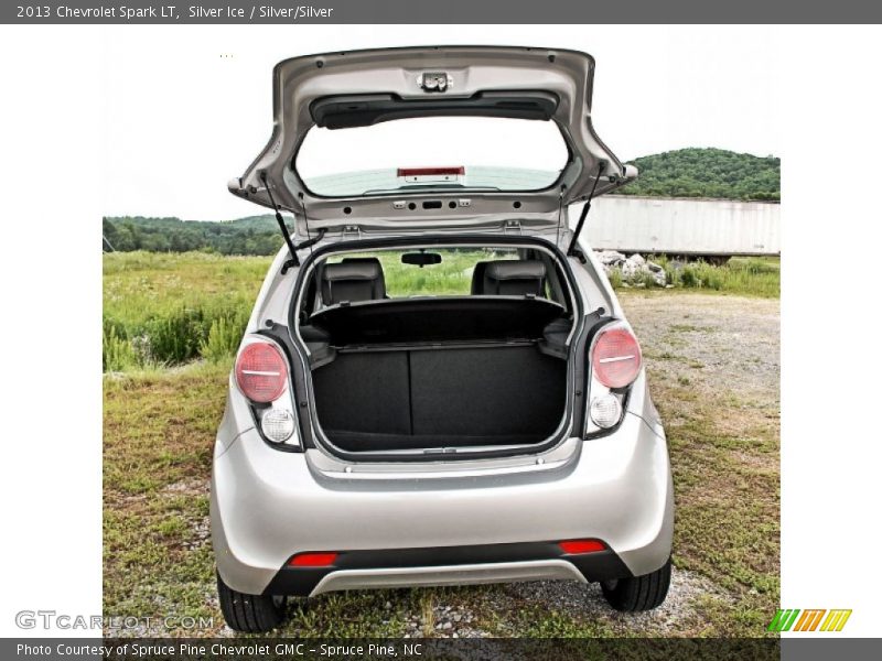 Silver Ice / Silver/Silver 2013 Chevrolet Spark LT