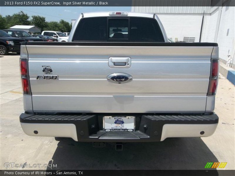 Ingot Silver Metallic / Black 2013 Ford F150 FX2 SuperCrew