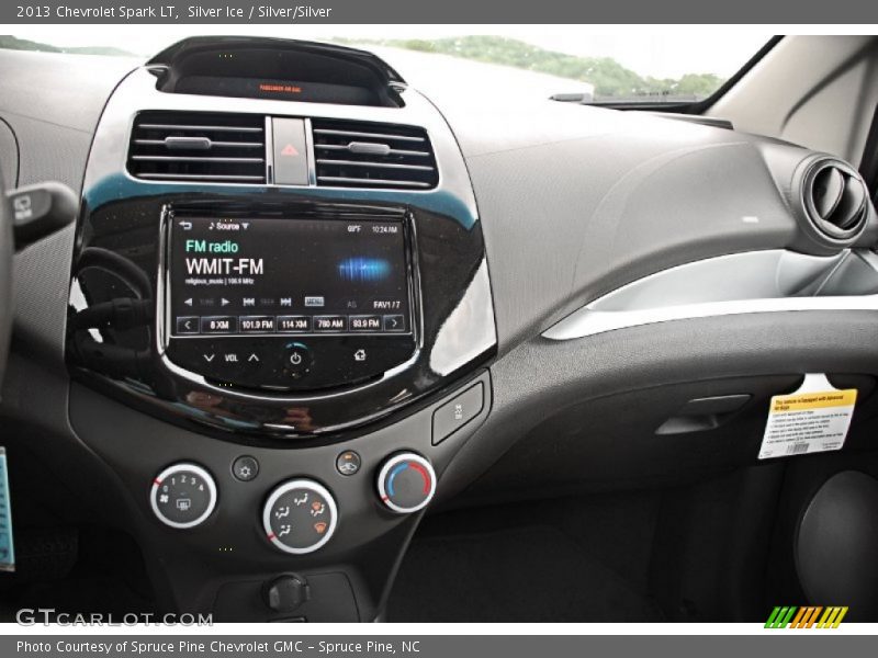 Silver Ice / Silver/Silver 2013 Chevrolet Spark LT