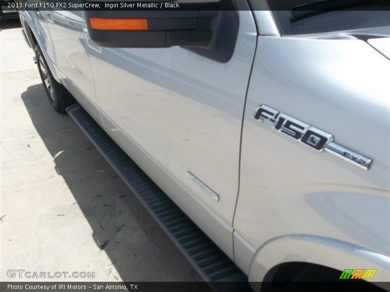 Ingot Silver Metallic / Black 2013 Ford F150 FX2 SuperCrew