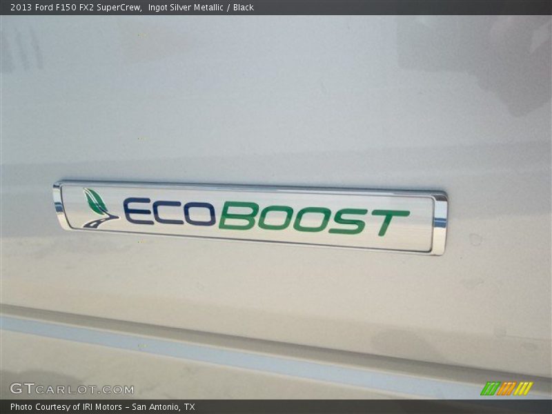 Ingot Silver Metallic / Black 2013 Ford F150 FX2 SuperCrew