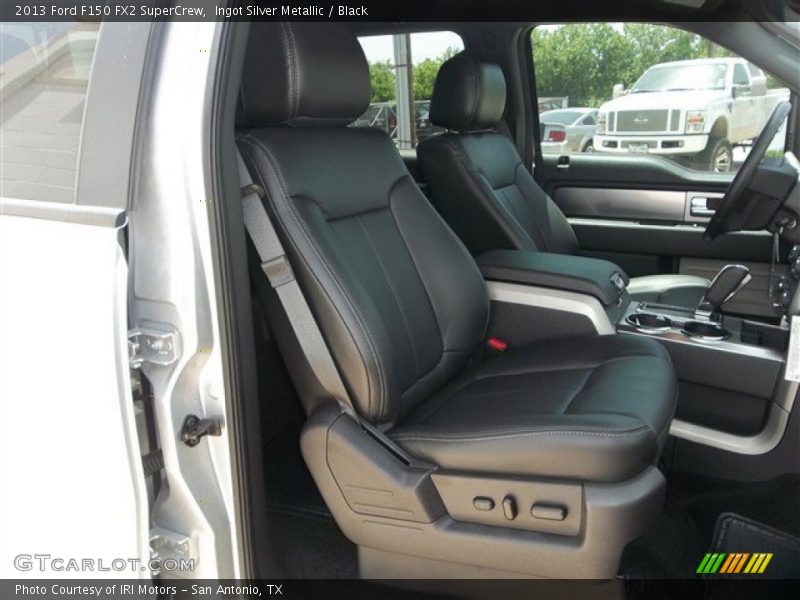 Ingot Silver Metallic / Black 2013 Ford F150 FX2 SuperCrew