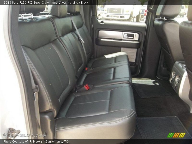 Ingot Silver Metallic / Black 2013 Ford F150 FX2 SuperCrew