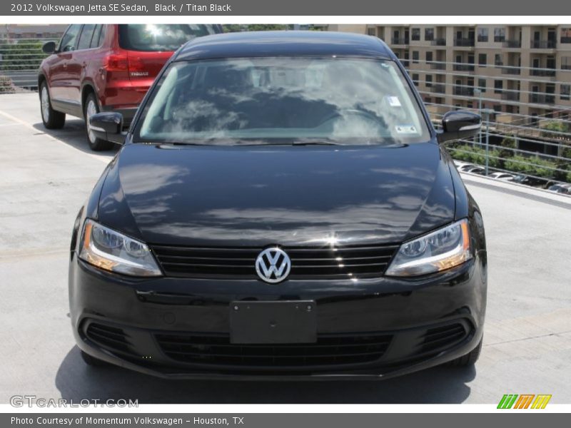 Black / Titan Black 2012 Volkswagen Jetta SE Sedan