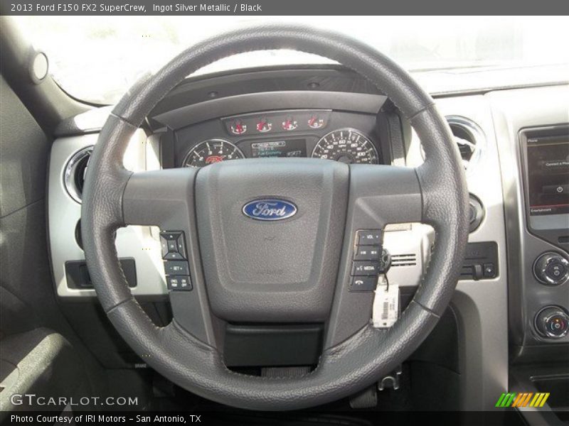 Ingot Silver Metallic / Black 2013 Ford F150 FX2 SuperCrew