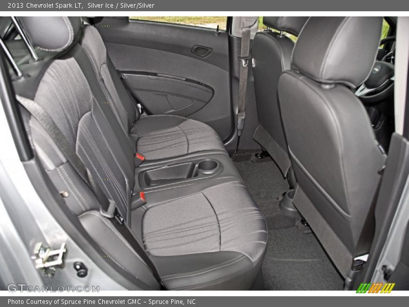 Silver Ice / Silver/Silver 2013 Chevrolet Spark LT