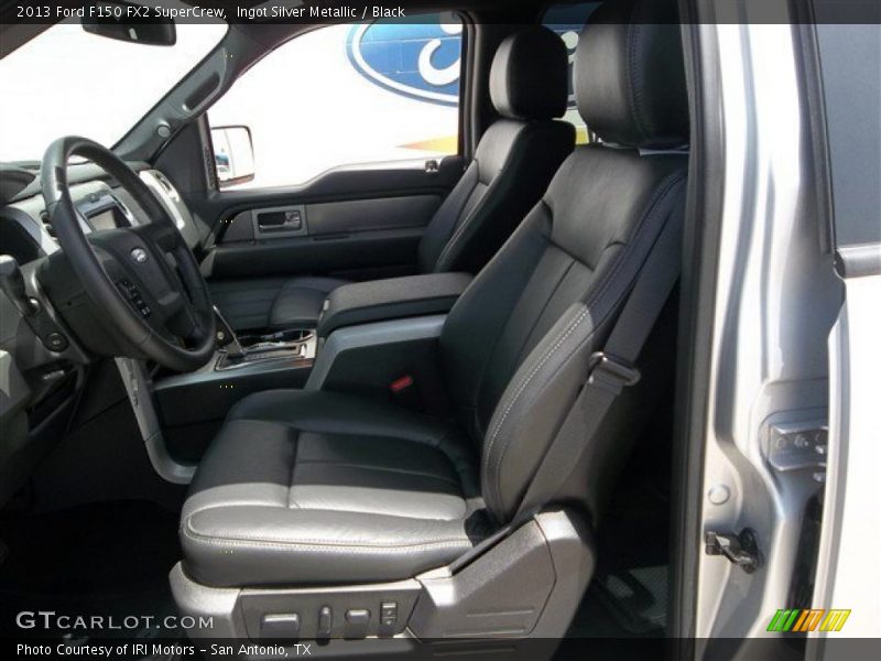 Ingot Silver Metallic / Black 2013 Ford F150 FX2 SuperCrew