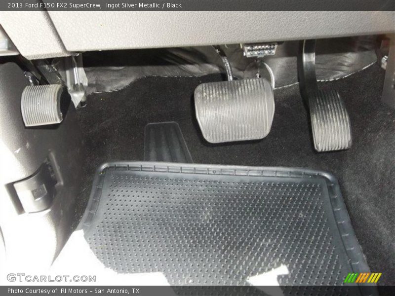 Ingot Silver Metallic / Black 2013 Ford F150 FX2 SuperCrew