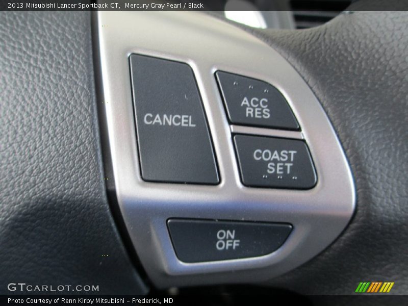 Controls of 2013 Lancer Sportback GT