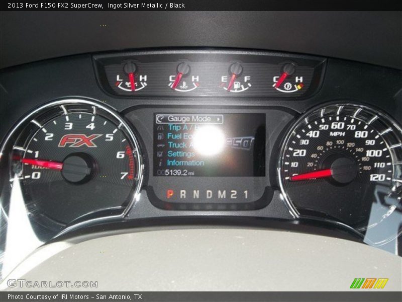 Ingot Silver Metallic / Black 2013 Ford F150 FX2 SuperCrew