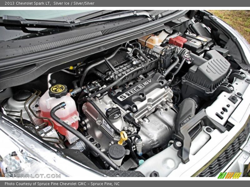  2013 Spark LT Engine - 1.2 Liter DOHC 16-Valve VVT S-TEC II 4 Cylinder