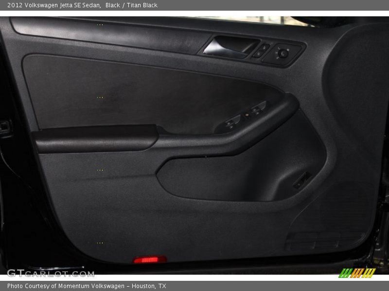 Black / Titan Black 2012 Volkswagen Jetta SE Sedan