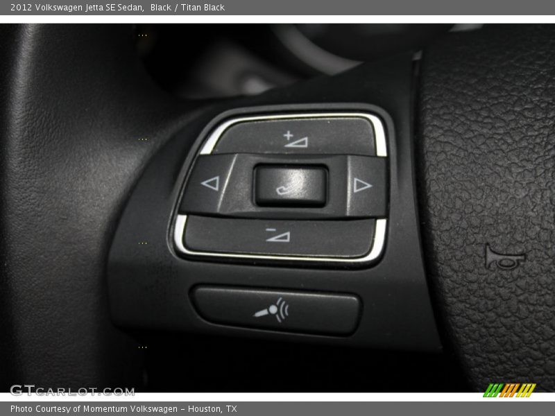 Black / Titan Black 2012 Volkswagen Jetta SE Sedan