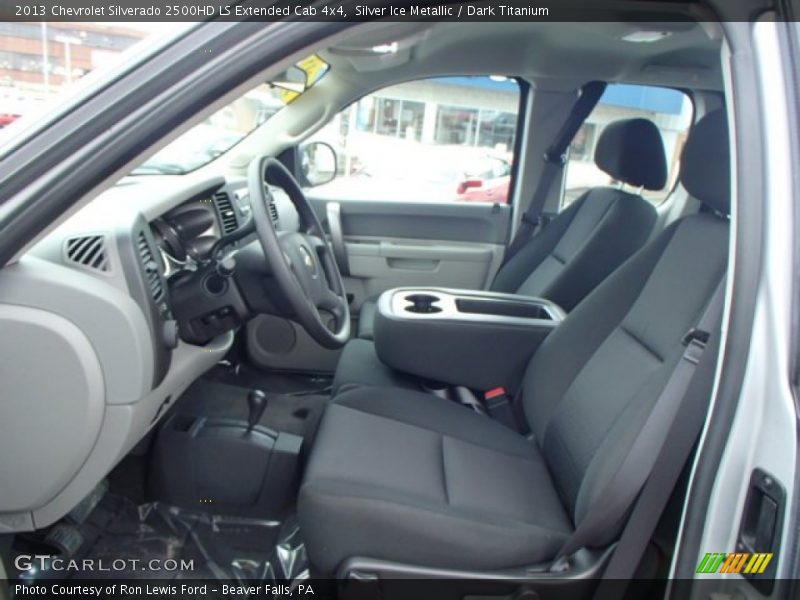 Silver Ice Metallic / Dark Titanium 2013 Chevrolet Silverado 2500HD LS Extended Cab 4x4