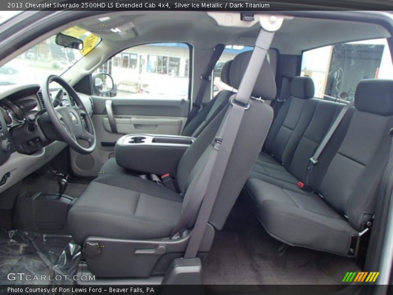 Silver Ice Metallic / Dark Titanium 2013 Chevrolet Silverado 2500HD LS Extended Cab 4x4