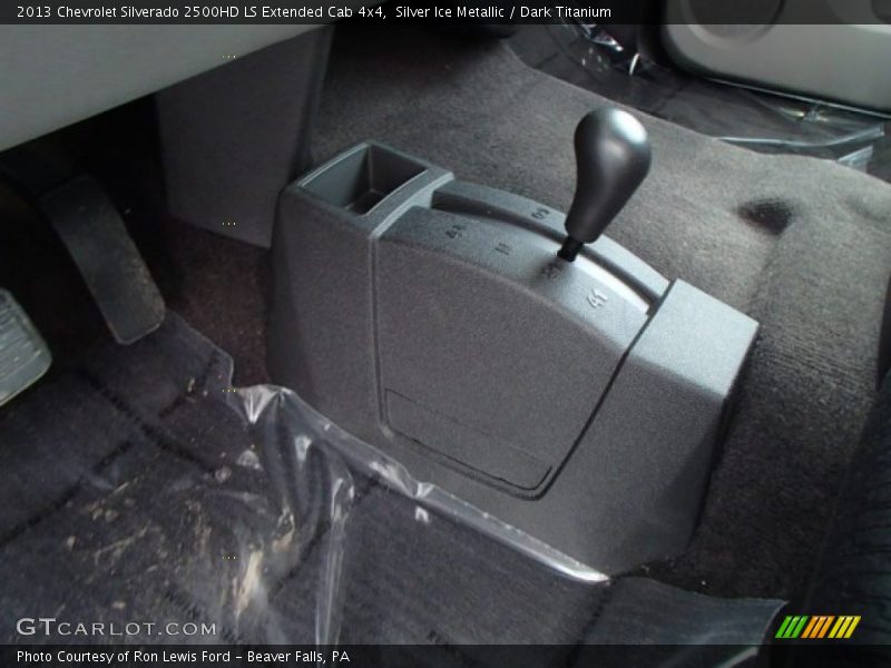 Silver Ice Metallic / Dark Titanium 2013 Chevrolet Silverado 2500HD LS Extended Cab 4x4