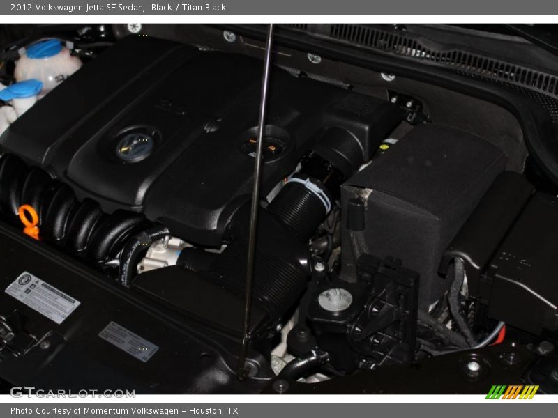 Black / Titan Black 2012 Volkswagen Jetta SE Sedan