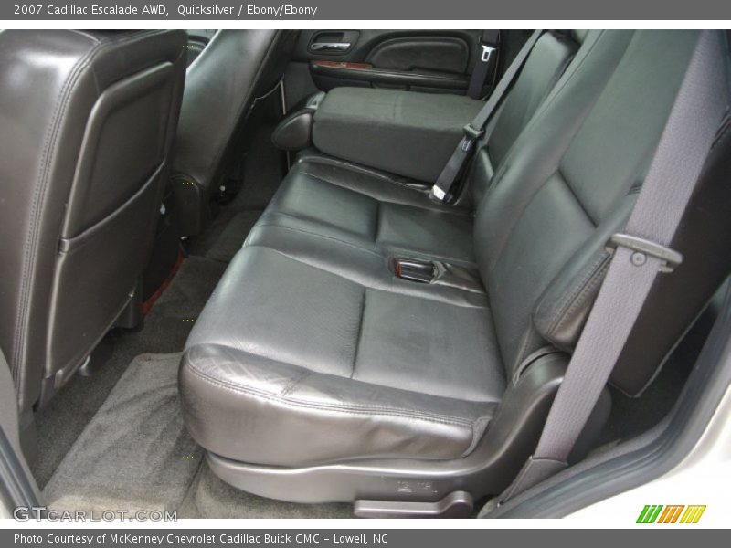 Quicksilver / Ebony/Ebony 2007 Cadillac Escalade AWD