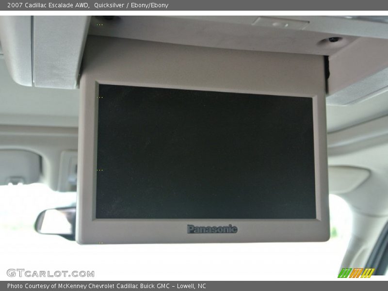 Quicksilver / Ebony/Ebony 2007 Cadillac Escalade AWD