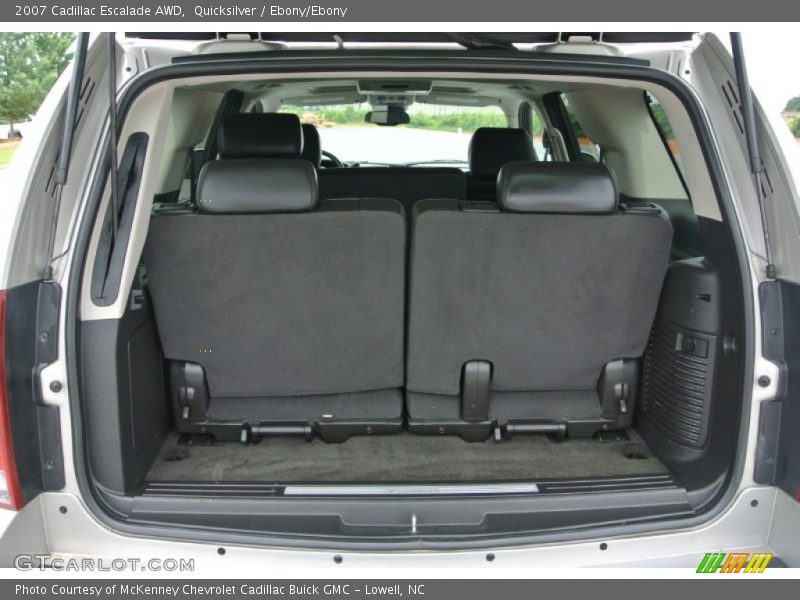 Quicksilver / Ebony/Ebony 2007 Cadillac Escalade AWD