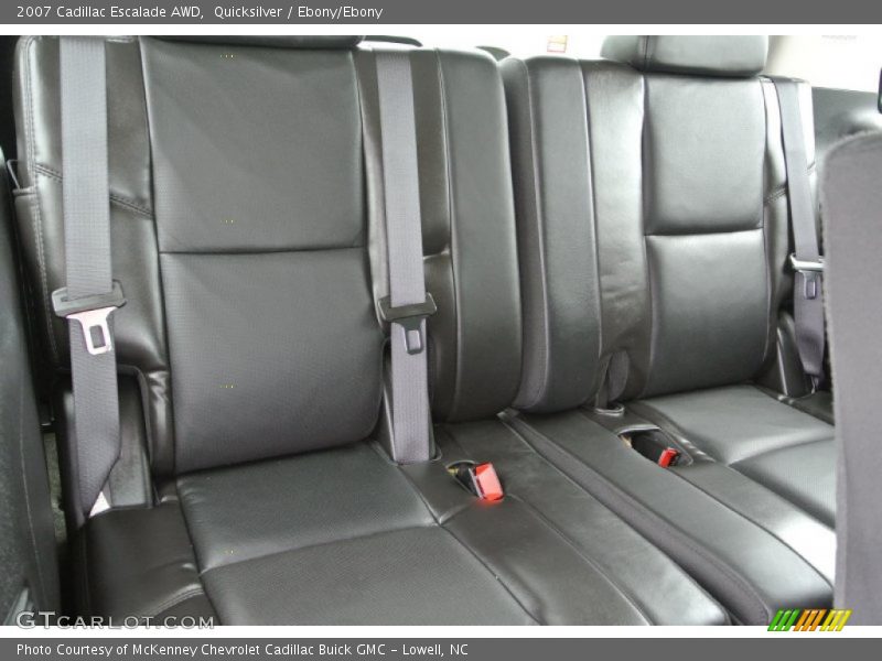 Quicksilver / Ebony/Ebony 2007 Cadillac Escalade AWD
