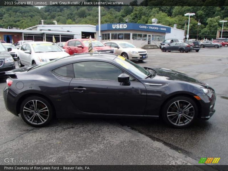 Dark Grey Metallic / Black Leather/Alcantara 2013 Subaru BRZ Limited