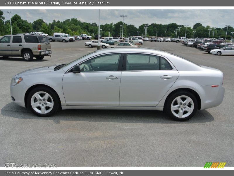  2010 Malibu LS Sedan Silver Ice Metallic