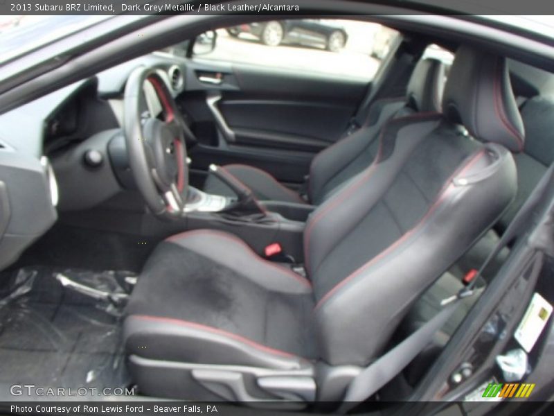 Dark Grey Metallic / Black Leather/Alcantara 2013 Subaru BRZ Limited