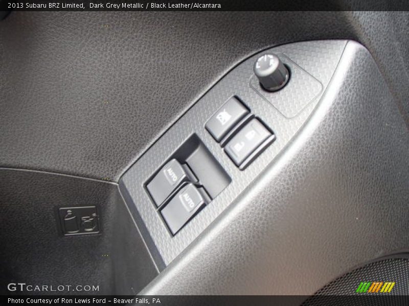Dark Grey Metallic / Black Leather/Alcantara 2013 Subaru BRZ Limited
