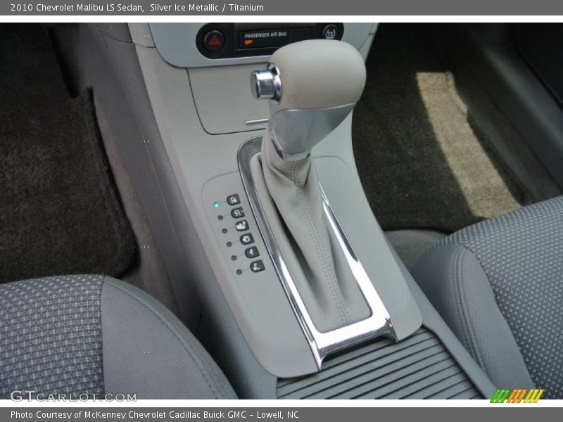  2010 Malibu LS Sedan 4 Speed Automatic Shifter