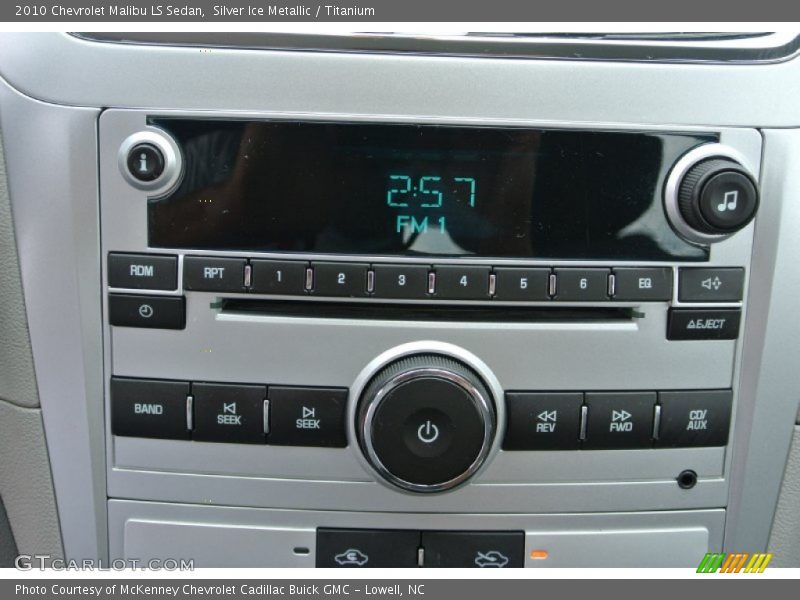Audio System of 2010 Malibu LS Sedan