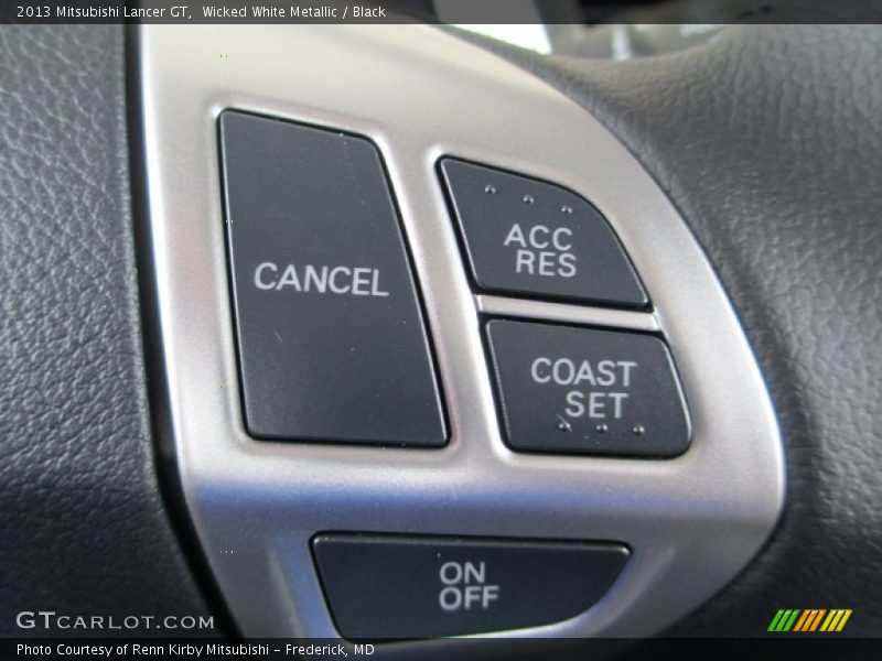 Controls of 2013 Lancer GT