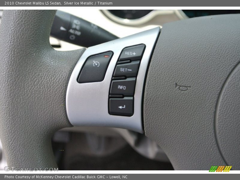 Controls of 2010 Malibu LS Sedan