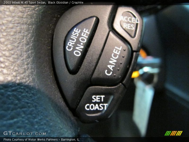 Black Obsidian / Graphite 2003 Infiniti M 45 Sport Sedan