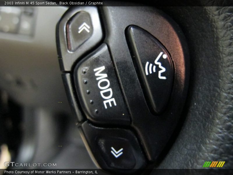 Black Obsidian / Graphite 2003 Infiniti M 45 Sport Sedan