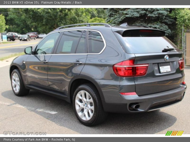 Platinum Gray Metallic / Black 2013 BMW X5 xDrive 35i