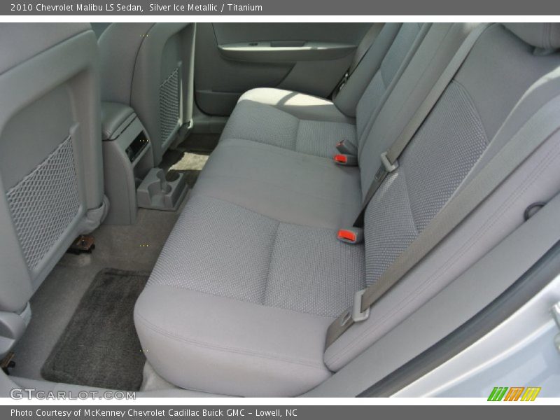 Silver Ice Metallic / Titanium 2010 Chevrolet Malibu LS Sedan
