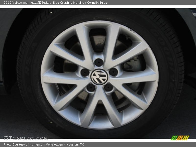 Blue Graphite Metallic / Cornsilk Beige 2010 Volkswagen Jetta SE Sedan