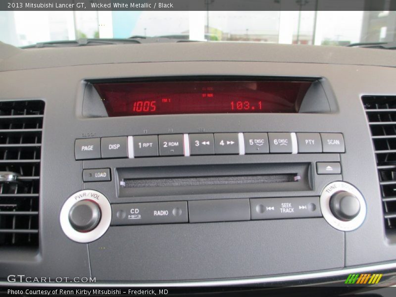 Audio System of 2013 Lancer GT