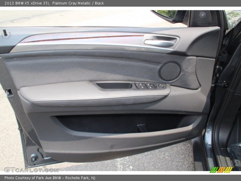 Platinum Gray Metallic / Black 2013 BMW X5 xDrive 35i