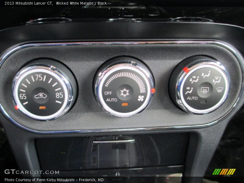 Controls of 2013 Lancer GT