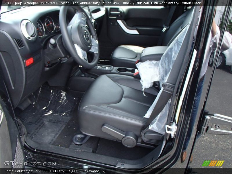  2013 Wrangler Unlimited Rubicon 10th Anniversary Edition 4x4 Rubicon 10th Anniversary Edition Black Interior