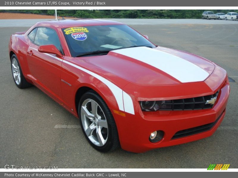 Victory Red / Black 2010 Chevrolet Camaro LT/RS Coupe