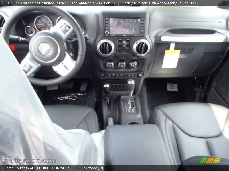 Dashboard of 2013 Wrangler Unlimited Rubicon 10th Anniversary Edition 4x4