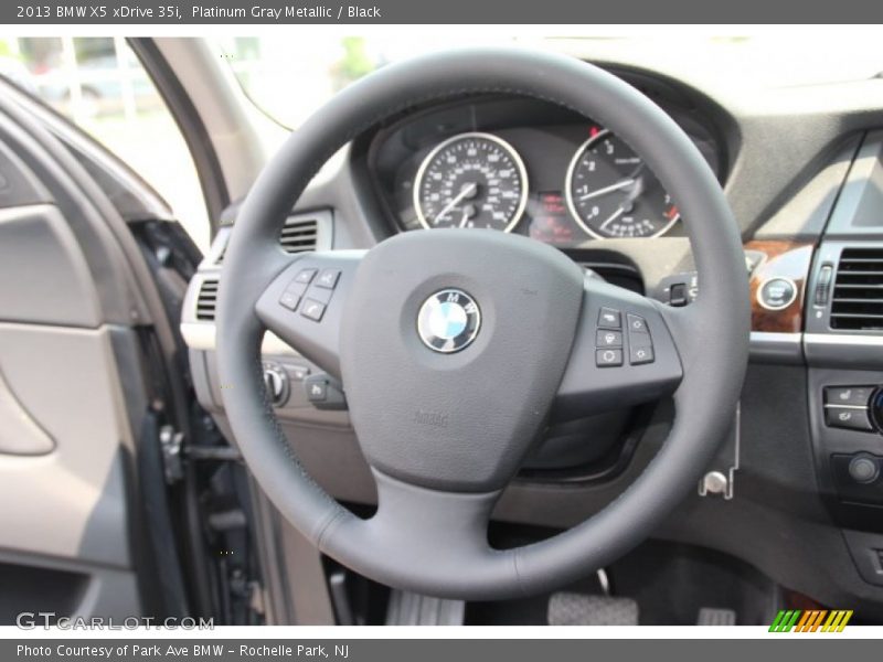 Platinum Gray Metallic / Black 2013 BMW X5 xDrive 35i