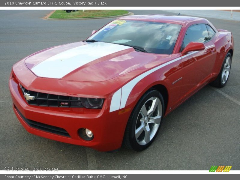 Victory Red / Black 2010 Chevrolet Camaro LT/RS Coupe